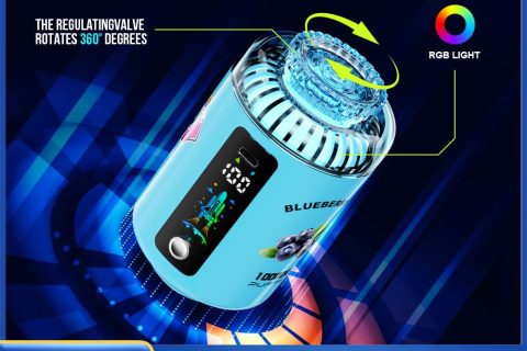 ATVS 100K Puffs DL DTL Disposable Vape Device 360 degree